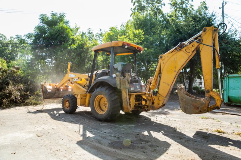 J&J Enterprises backhoe