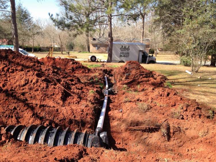 J&J Enterprises septic system work